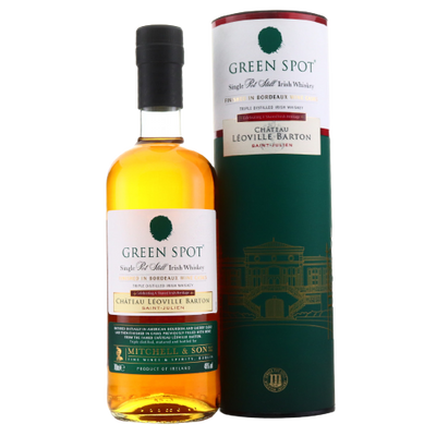 Green Spot Whiskey Single Pot Still Irish In Bordeaux Wine Casks