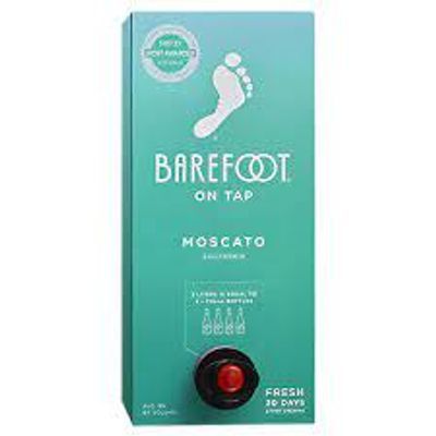 Barefoot Cellars On Tap Moscato White Wine 3l Box Wine