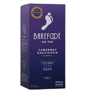 Barefoot Cellars On Tap Cabernet Sauvignon Red Wine 3l Box Wine