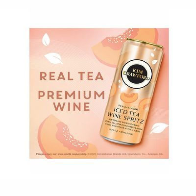 Kim Crawford Peach Iced Tea Wine Spritz