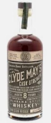 Clyde May's Cask-8 Yr Alabama Whiskey