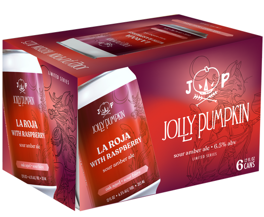 Jolly Pumpkin La Roja with Raspberry Sour Amber Ale