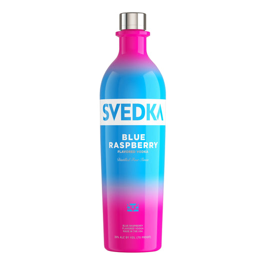 Svedka Blue Raspberry Flavored Vodka