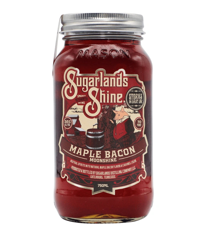 Sugarlands Maple Bacon Moonshine 750ml jar