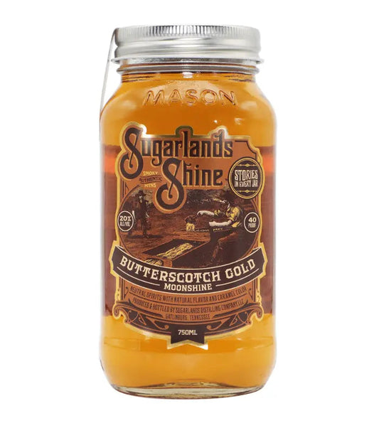 Sugarlands Butterscotch Gold Moonshine 750ml jar