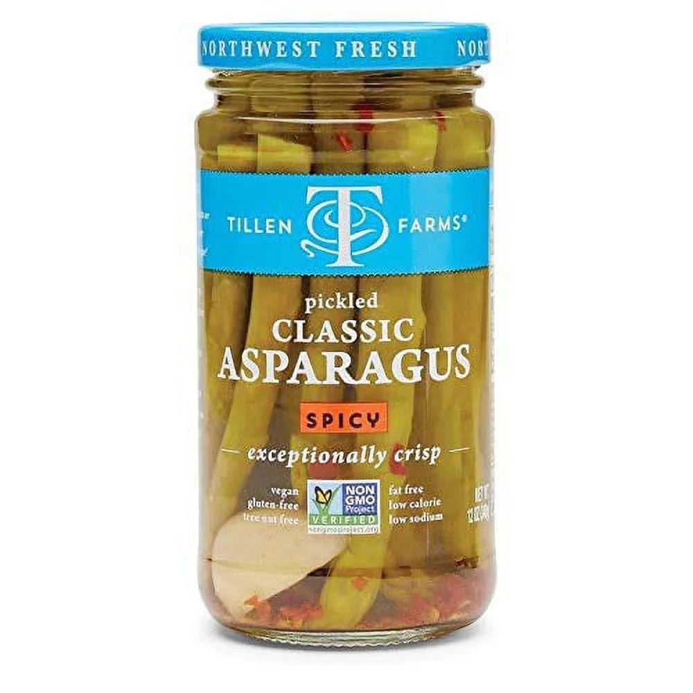 Tillen Farms Pickled Classic Asparagus Spicy