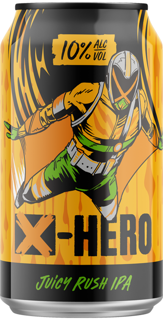 Revolution Brewing X Hero Juicy Rush IPA