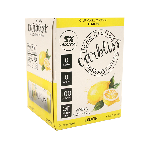 Carbliss Lemon Handcrafted Premium Cocktails