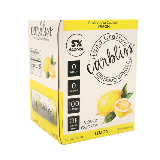 Carbliss Lemon Handcrafted Premium Cocktails
