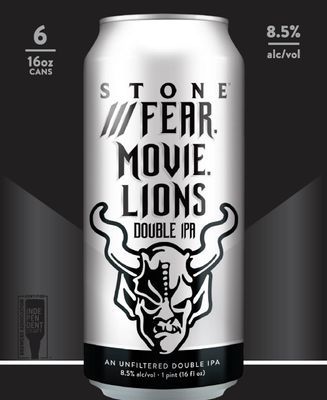 Stone Fear Movie Lions Double Ipa 6 Pack