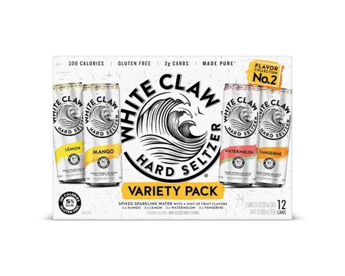 White Claw Lemon, Mango, Tangerine & Watermelon Variety Pack