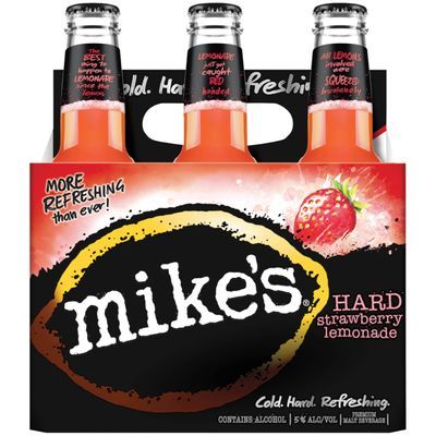 Mike's Hard Strawberry Lemonade 6-pk Bottle