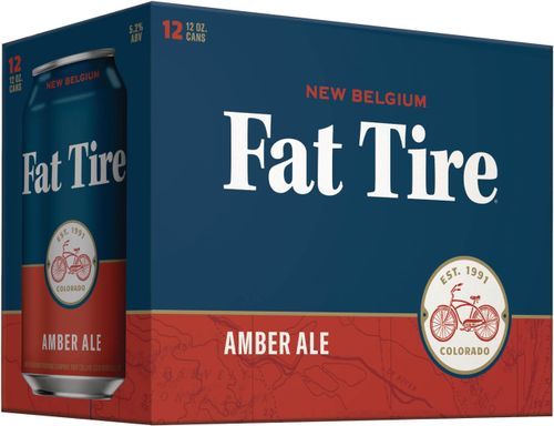 New Belgium Fat Tire Amber Ale 12PK 12oz Cans