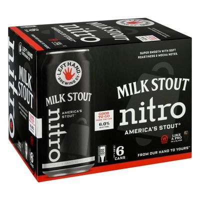 Left Hand Milk Stout Nitro 6 Pack