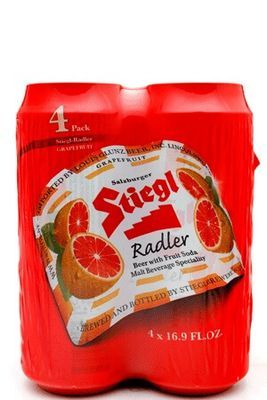 Stiegel Radler Grapefruit Beer, 4 pack