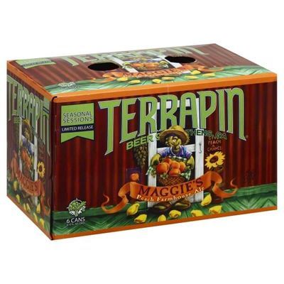 Terrapin Maggie's Peach Farmhouse Ale, 6 pack