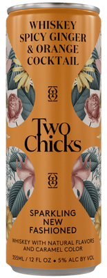 Two Chicks New Fashioned Sparkling Cocktail 4 Pack