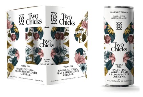 Two Chicks Elderflower Fizz 4pk