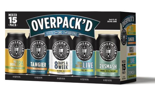 Southern Tier Overpack'd Variety, 15 pack