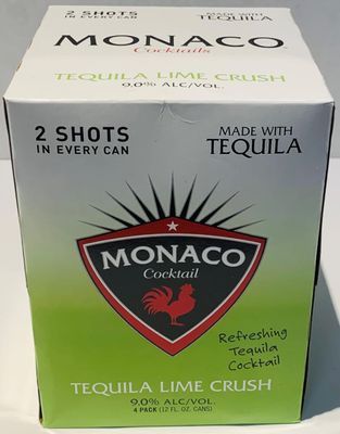 Monaco Tequila Lime Crush 4pk