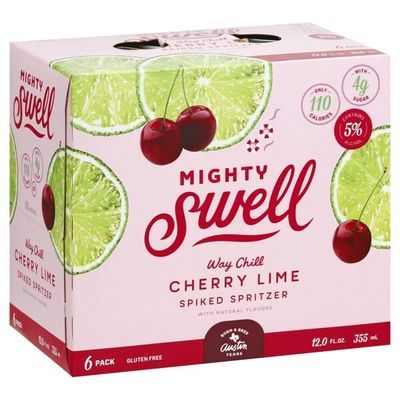 Beer Dummy Brand Mighty Swell Cherry Lime 6/12c