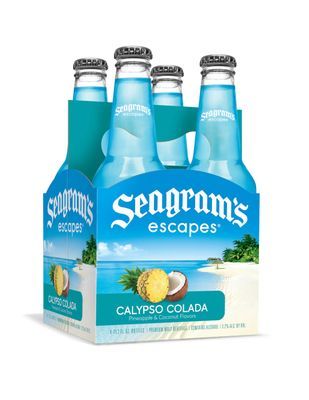 Seagram's Escapes Calypso Colada Cocktail, 4 pack