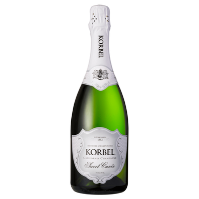 Korbel Sweet Cuvee Sparkling Wine Champagne