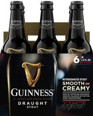 Guinness Draught Stout, 6 pack