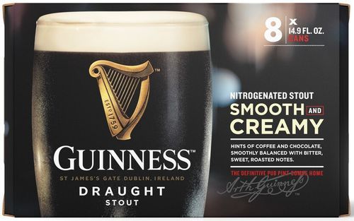 Guinness Draught Stout, 8 pack