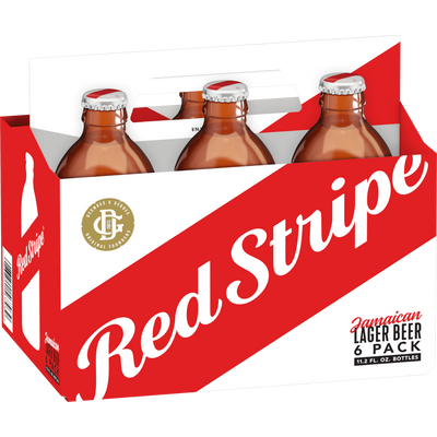 Red Stripe Beer, 6 pack