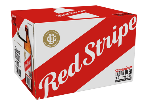 Red Stripe Lager Beer, 12 pack