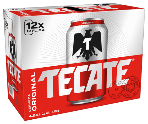 Tecate Mexican Beer, 12 pack