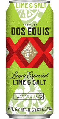 Dos Equis Lime & Salt 1/24 Can