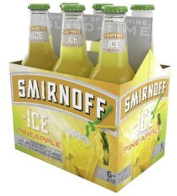 Smirnoff Ice Pineapple, 6 pack