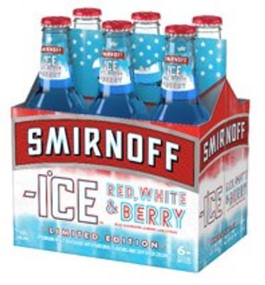 Smirnoff Ice Red, White & Berry, 6 pack