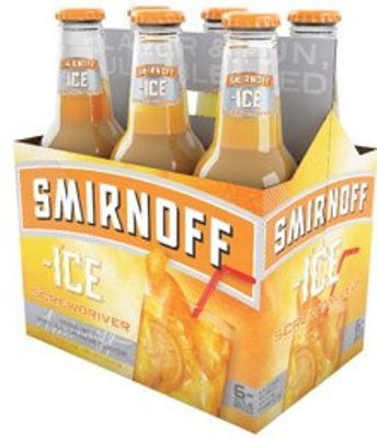 Smirnoff Ice Screwdriver, 6 pack