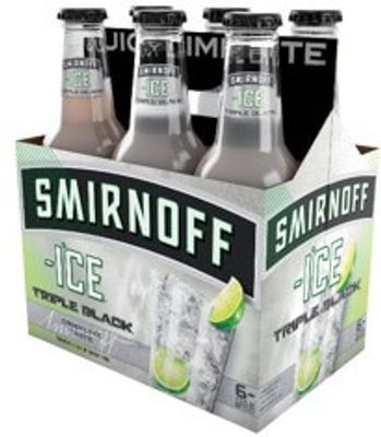 Smirnoff Ice Triple Black, 6 pack