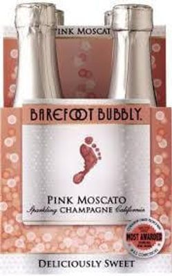 Barefoot Bubbly Pink Moscato Wine