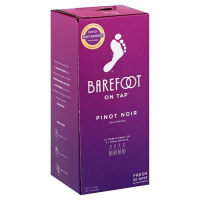 Bartles & James Barefoot On Tap Pinot Noir 3l