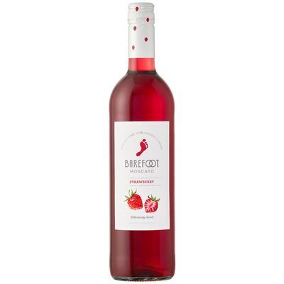 Barefoot Cellars Strawberry Moscato Wine 750ml