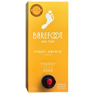 Barefoot Cellars On Tap Pinot Grigio