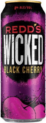 Redd's Wicked Black Cherry Ale Beer, 24 fl. oz. Can, 8% ABV