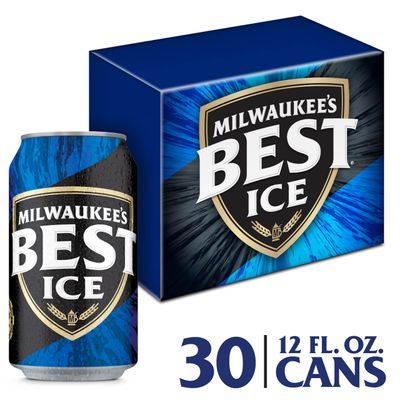 Milwaukee's Best Ice Beer, American Lager, 30 Pack Beer, 12 fl. oz. Cans, 5.9% ABV