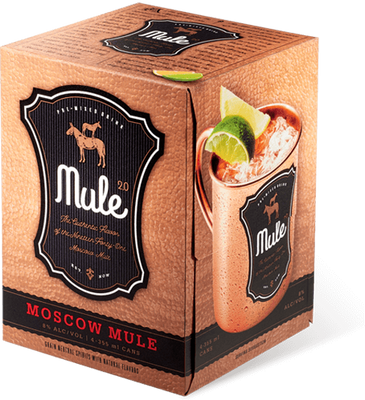 Mule 2.0 Moscow Mule, 4 pack