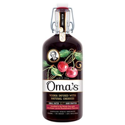 Omas Vodka Infused With Cherries 750ml