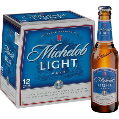 Michelob Light Beer, 12 Pack 12 fl. oz. Bottles, 4.3% ABV