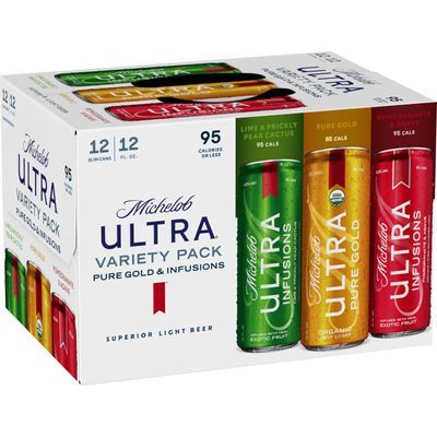 Michelob Ultra Pure Gold & Infusions Light Beer Variety Pack