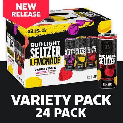 Bud Light Hard Seltzer Lemonade Variety Pack