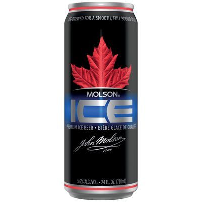 Molson Ice Beer, 24 fl. oz. Can, 5.6% ABV