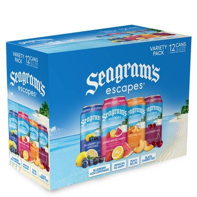 Seagram's Escapes Cocktail Variety Pack, 12 pack